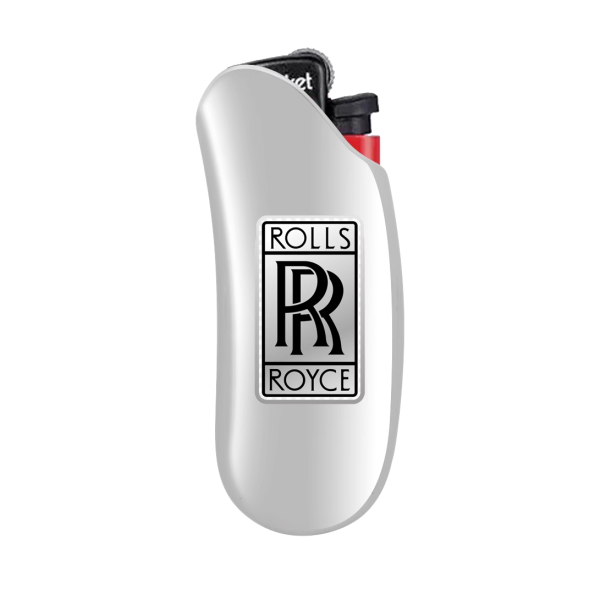 Silver Rolls-Royce PC Case - Luxury Car Design