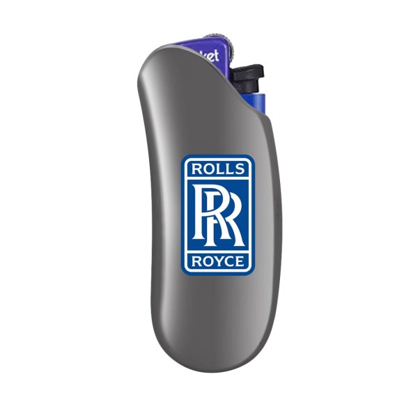 Silver Crown Lighter Cover - Regal Protection
