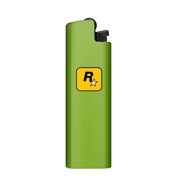 Green R-Shaped Case - Modern Geometry