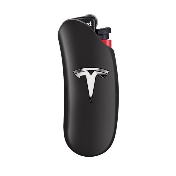 Black Tesla Protective Case - Sleek Electric Design