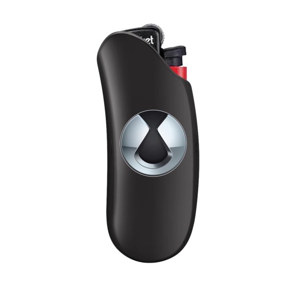 Black Porsche Lighter Cover - German Precision