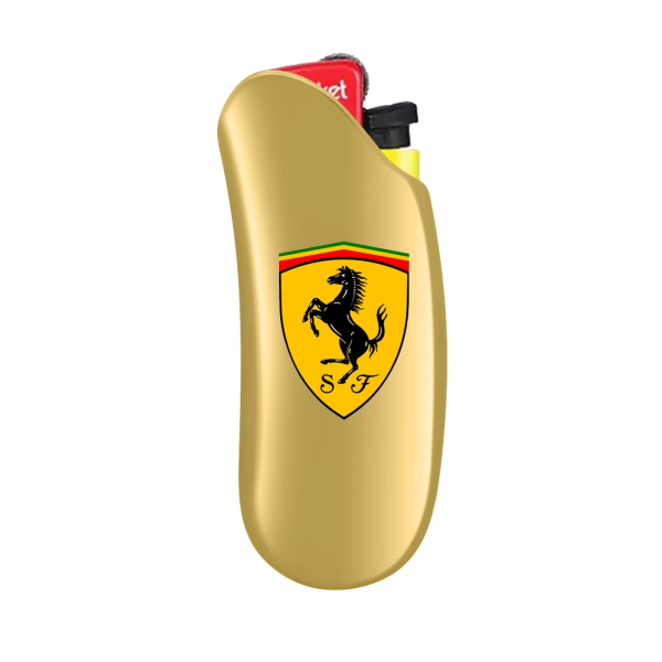 Gold Ferrari Protective Cover - Italian Racing Style