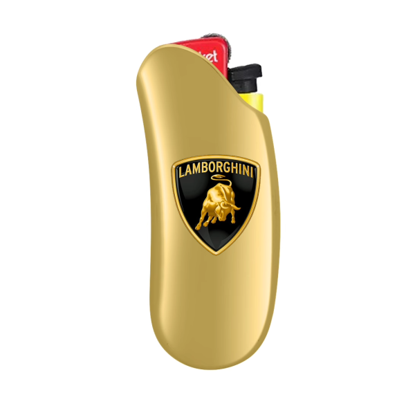 Gold Lamborghini Case - Supercar Luxury