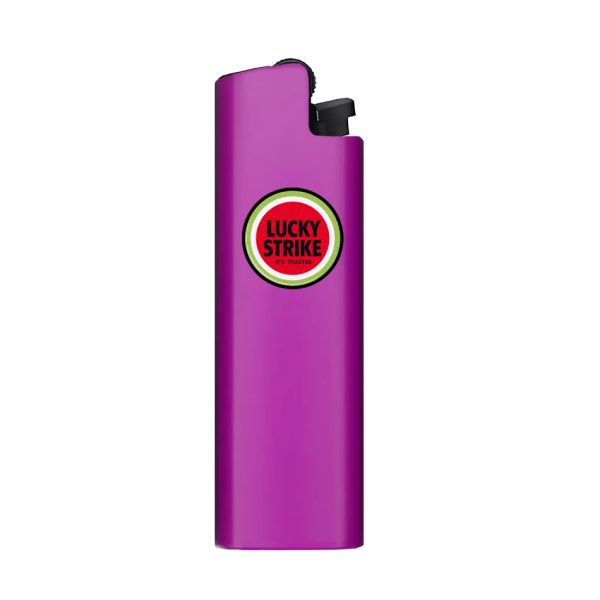 Pink Green-Red Lighter Case - Colorful Contrast