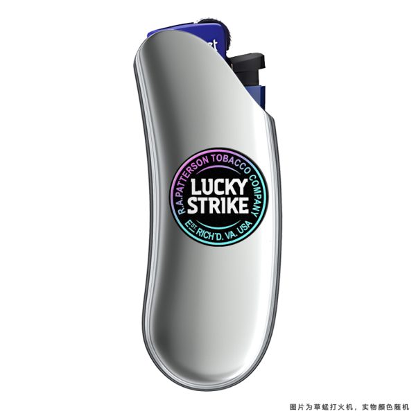 Silver Zodiac Neon Lucky Lighter Case - Durable Metal Cover