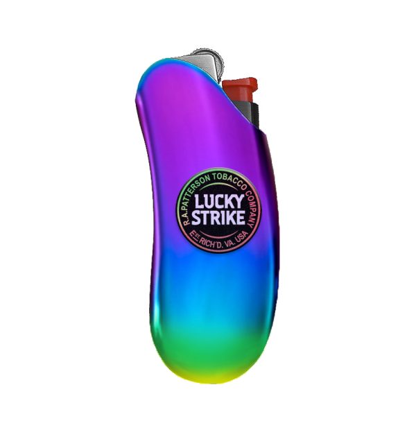 Rainbow Seven-Colored Lighter Case - Multi-Tone Design