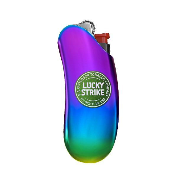 Rainbow Green Dial Lighter Cover - Sporty Look