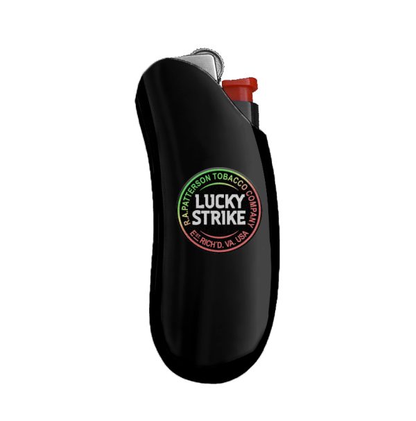 Matte Black Rainbow Lighter Case - Color Contrast