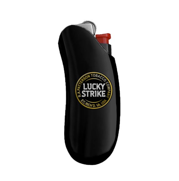Matte Black & Yellow Lighter Cover - High Contrast Design