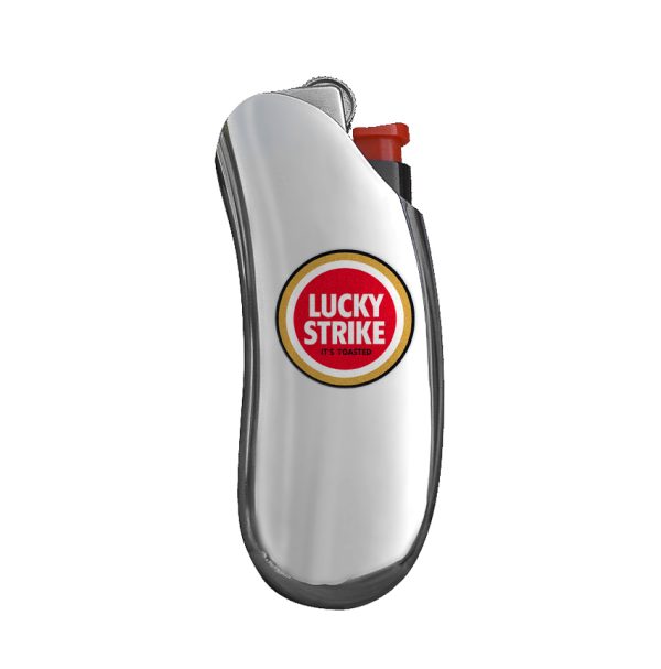 Gray Fortune Lighter Case - Vintage Protection