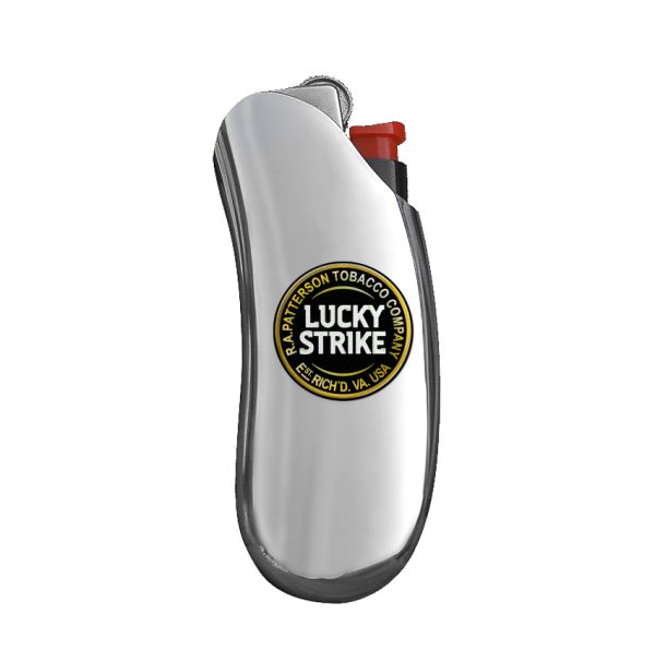 Black & Yellow Contrast Lighter Cover - Bold Design