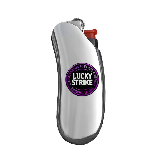 Black & Purple Modern Lighter Case - Contemporary Style