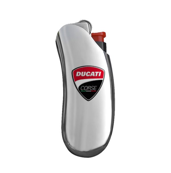 White Duke Card Lighter Case - Classic Design
