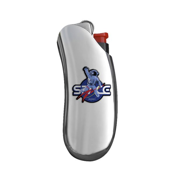 Off-White Spaceman Lighter Case - Sci-Fi Theme